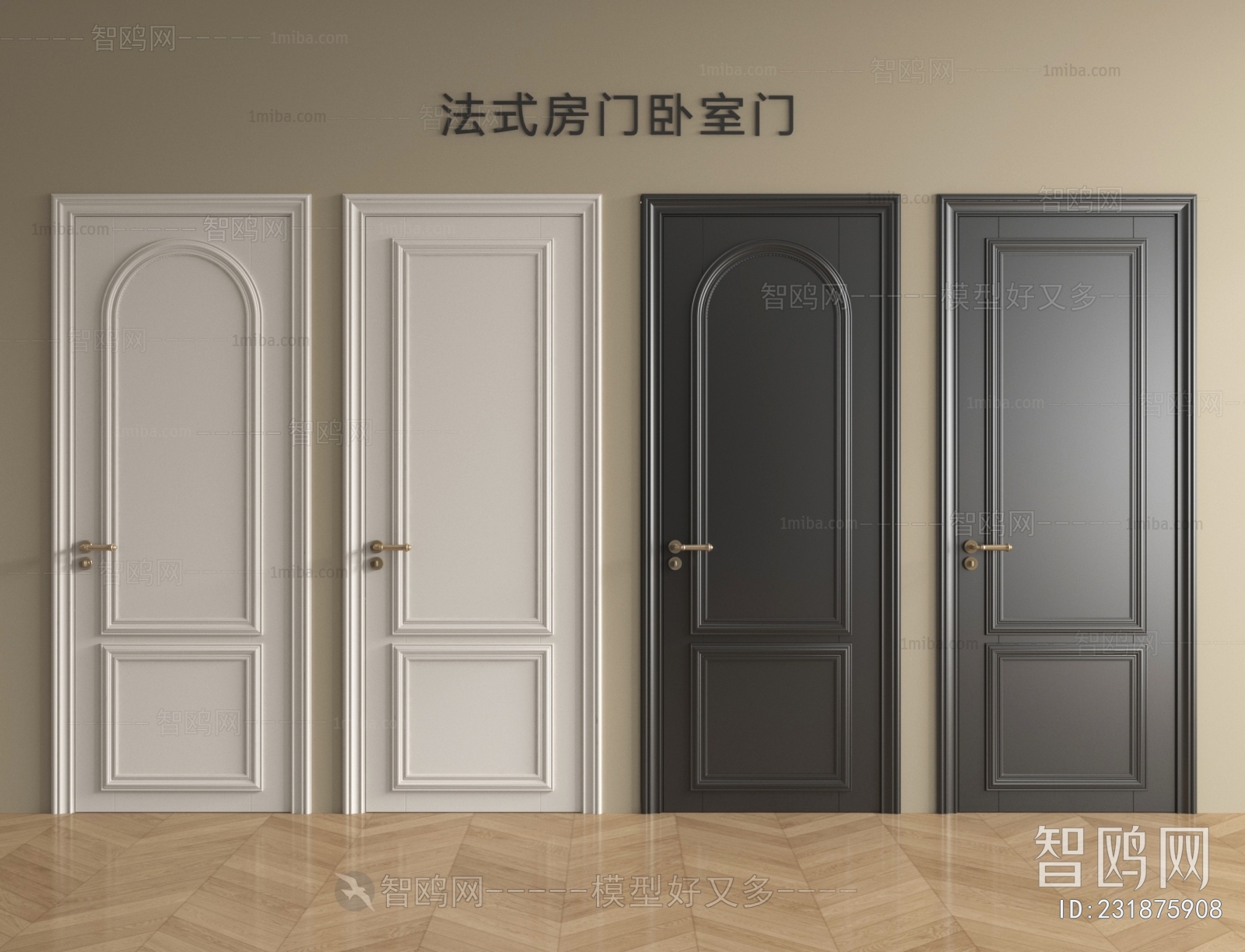 French Style Single Door