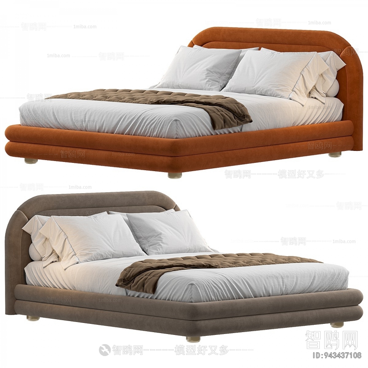 Modern Double Bed
