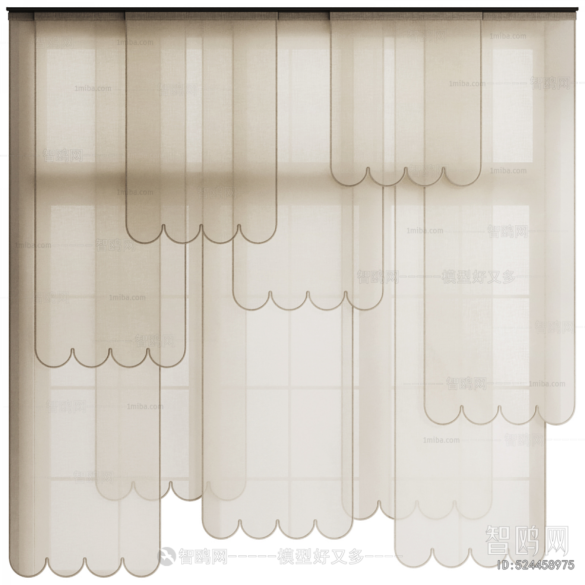 Modern Roman Curtain