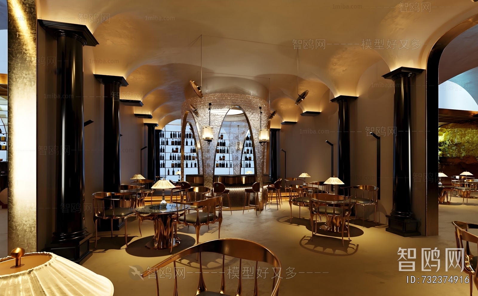 Retro Style Restaurant