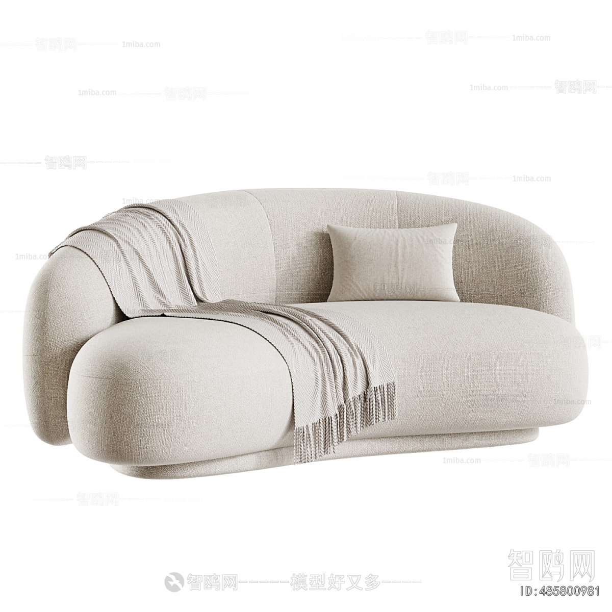 Modern Curved Sofa