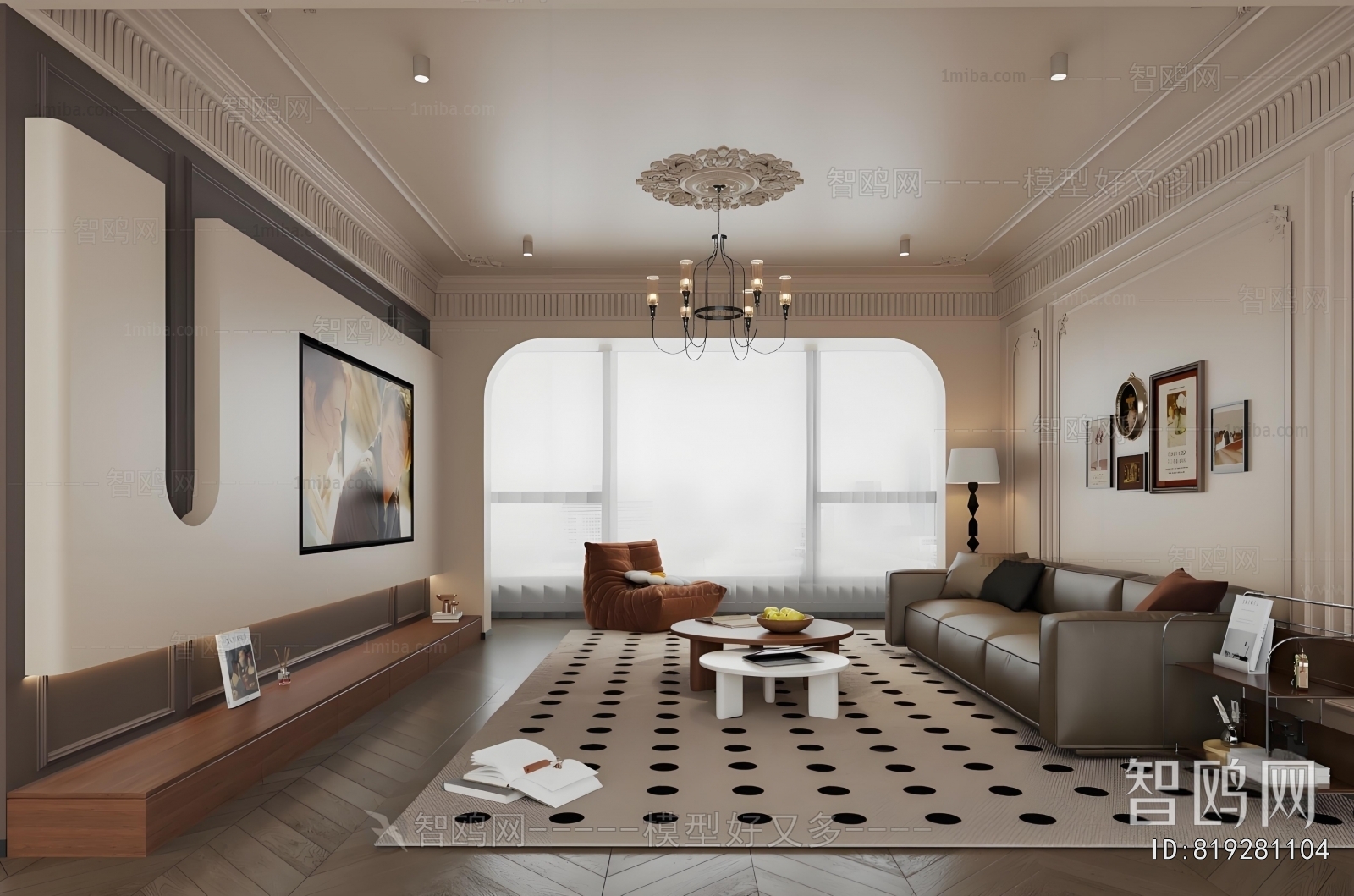 French Style A Living Room