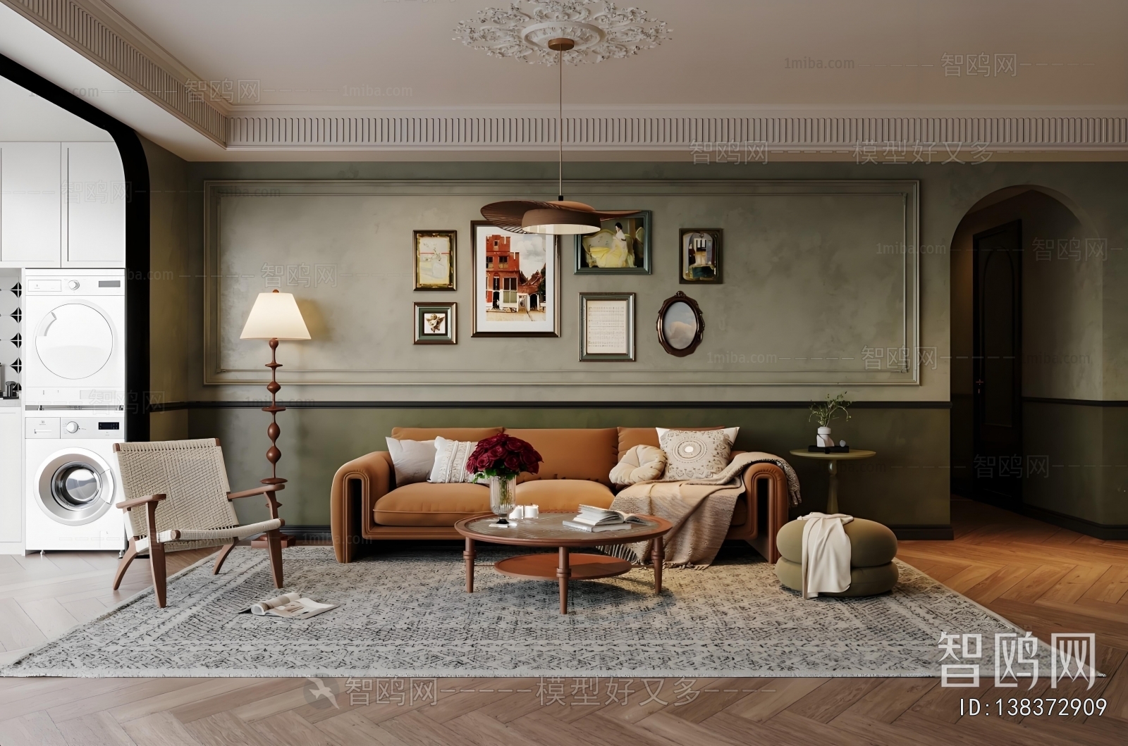 French Style A Living Room