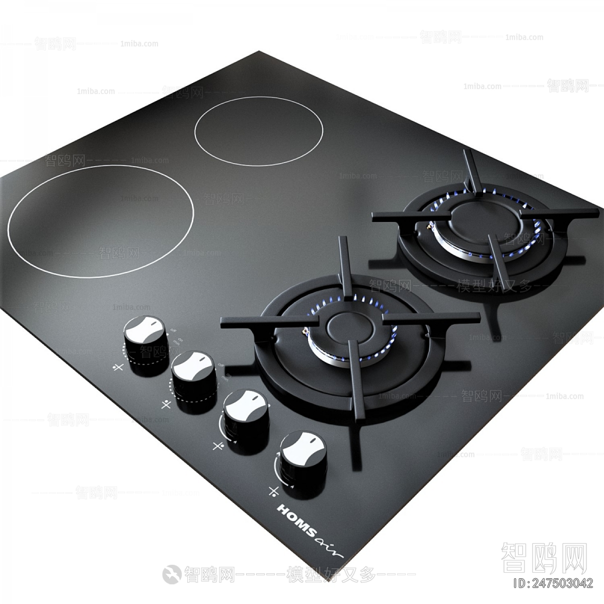 Modern Kitchen Electric Gas Range