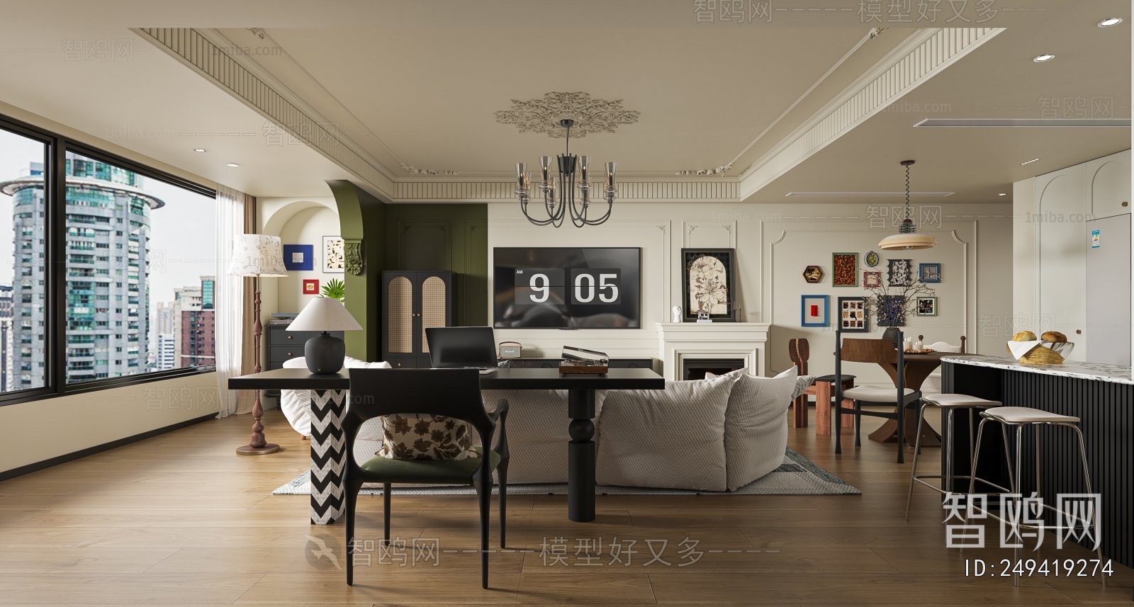 French Style A Living Room