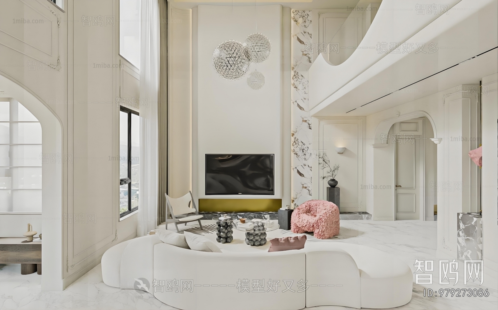 French Style A Living Room