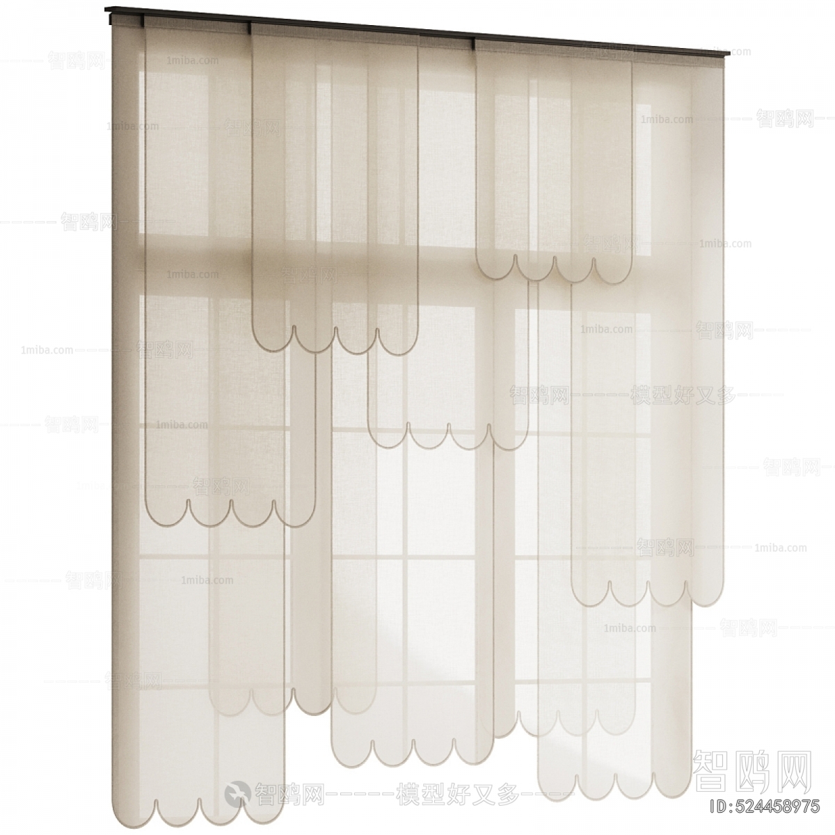 Modern Roman Curtain