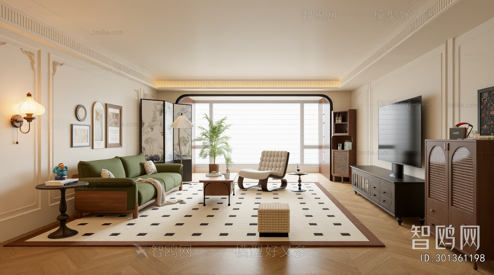 French Style A Living Room