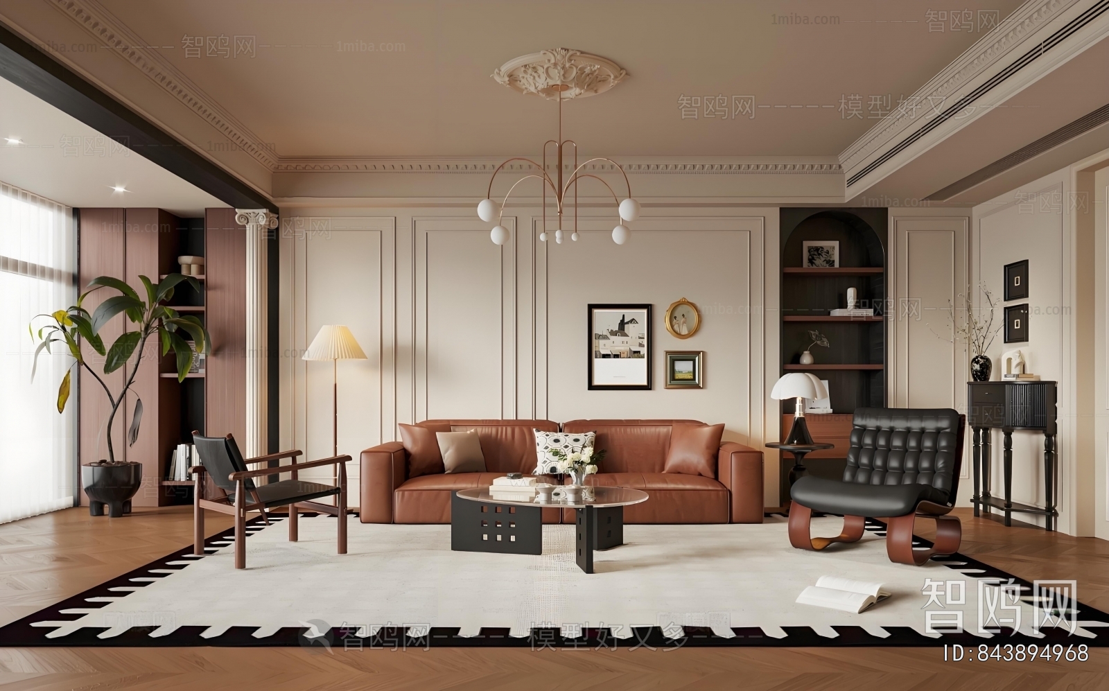 French Style A Living Room