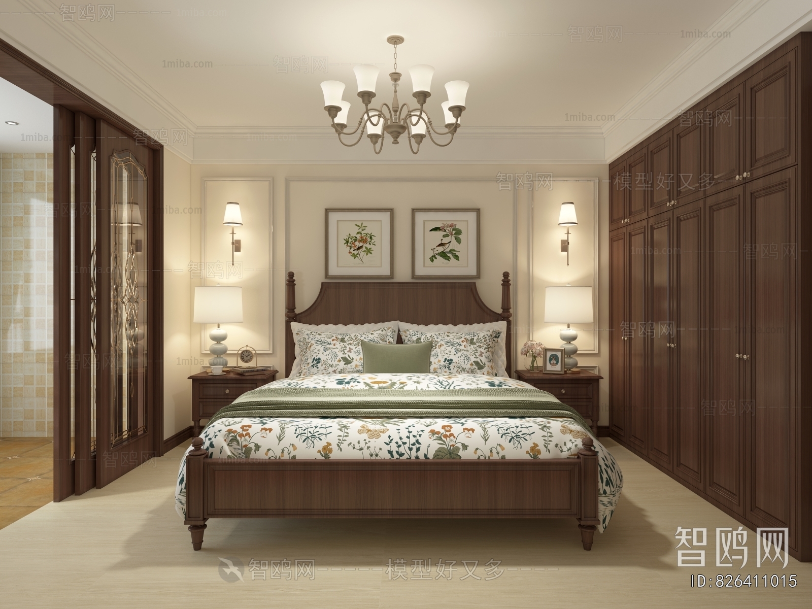 American Style Bedroom