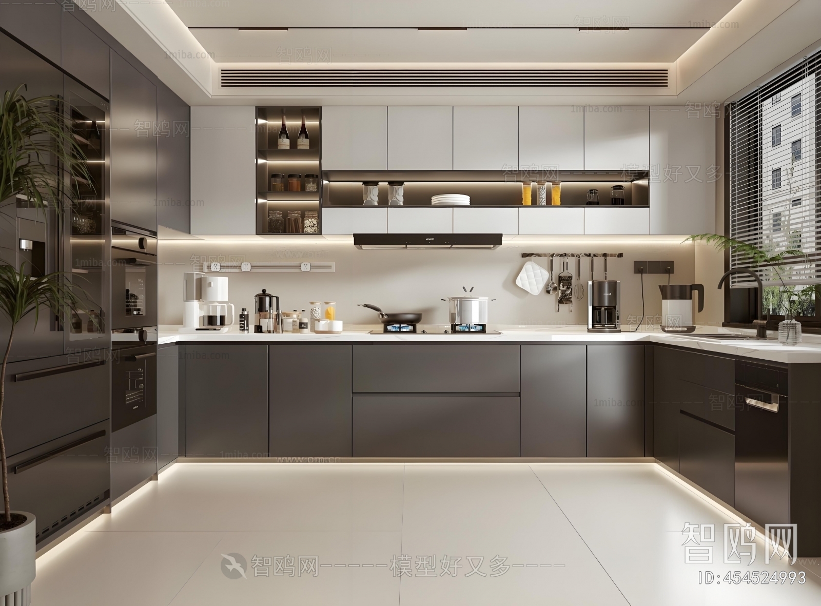Modern The Kitchen