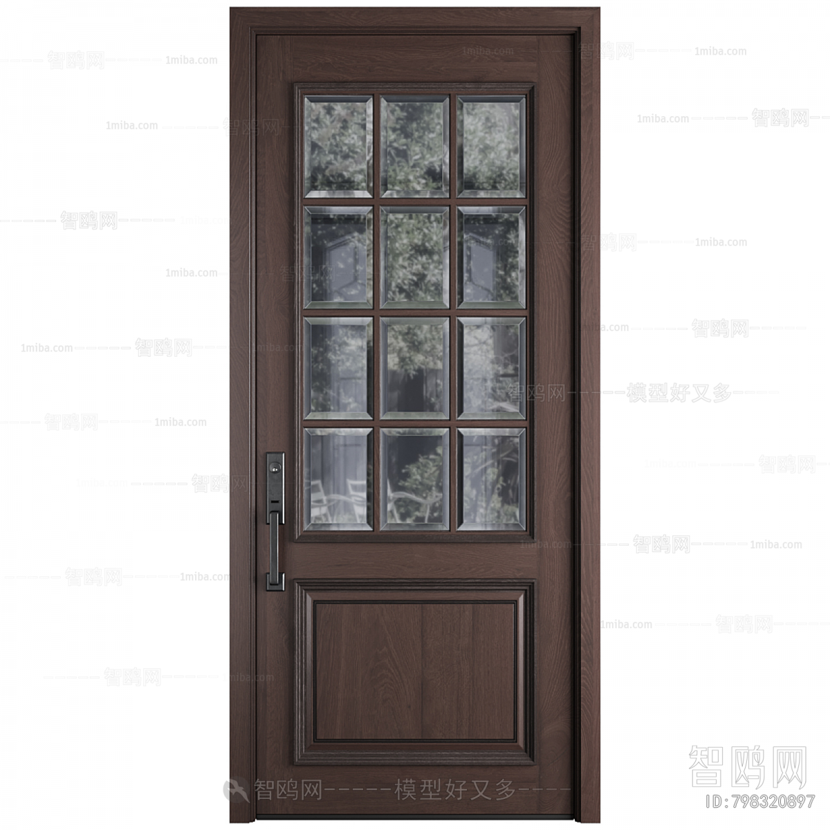 American Style Entrance Door