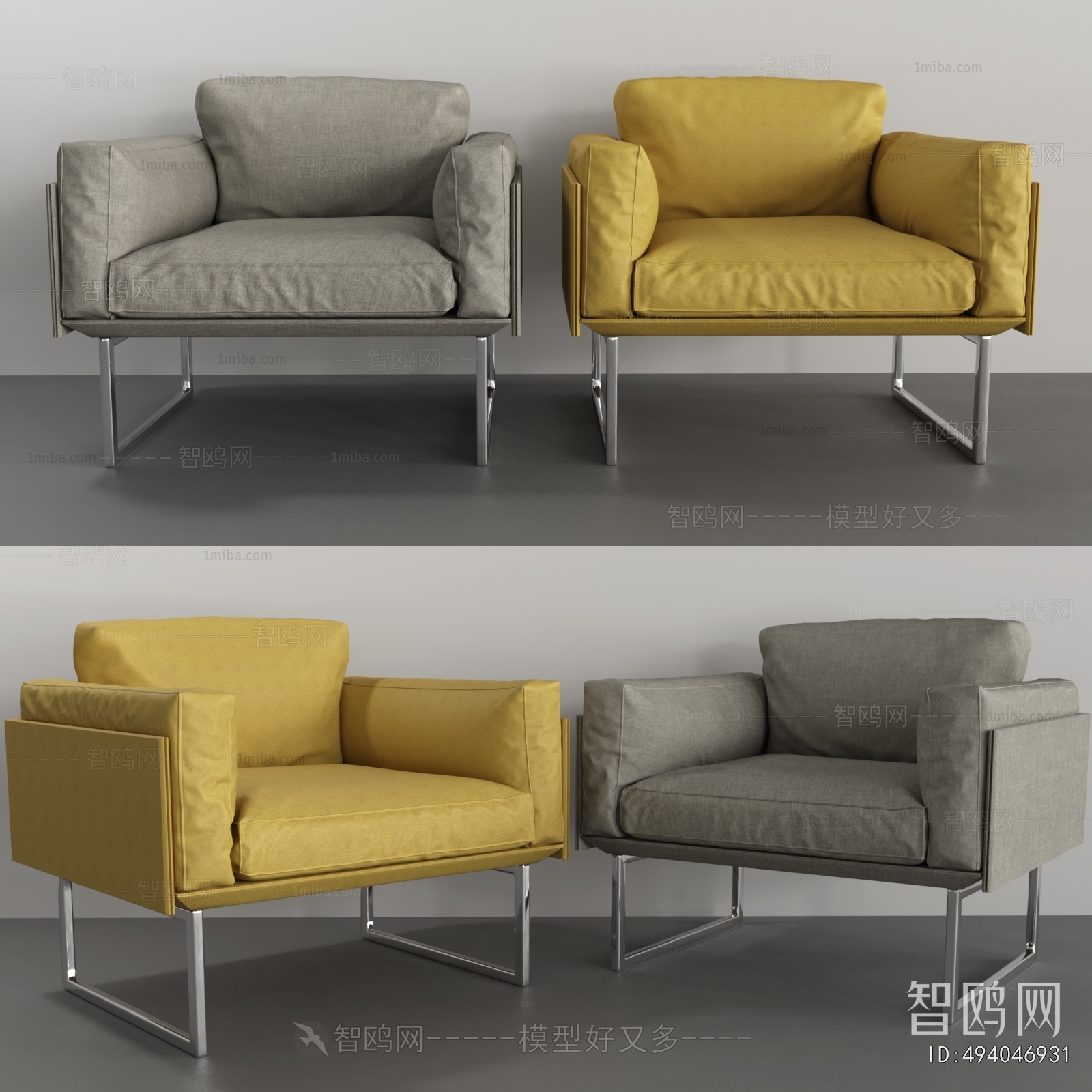 Modern Single Sofa