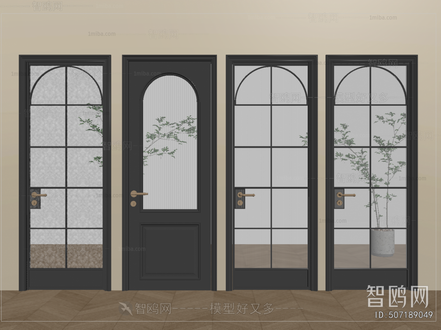 French Style Single Door