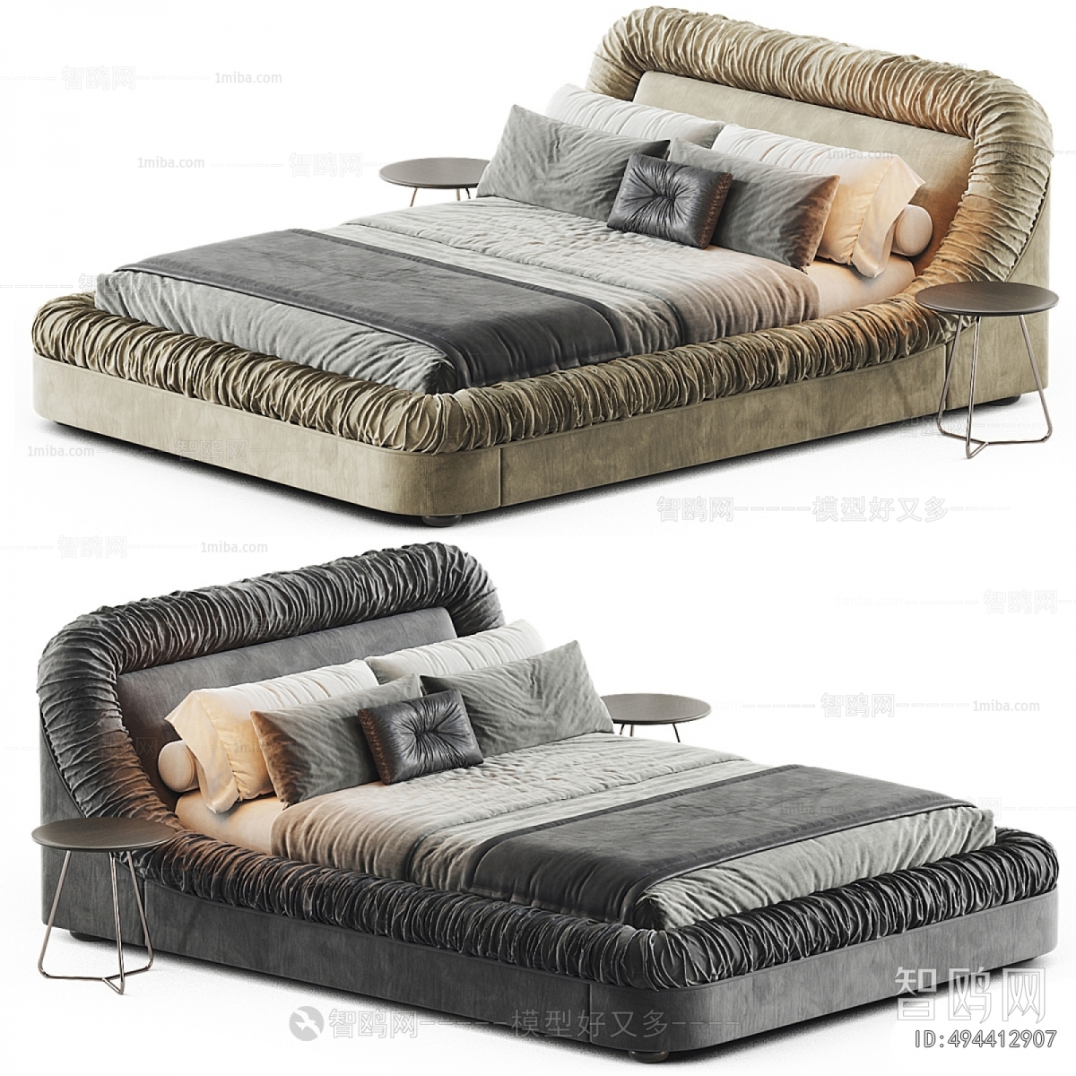 Modern Double Bed