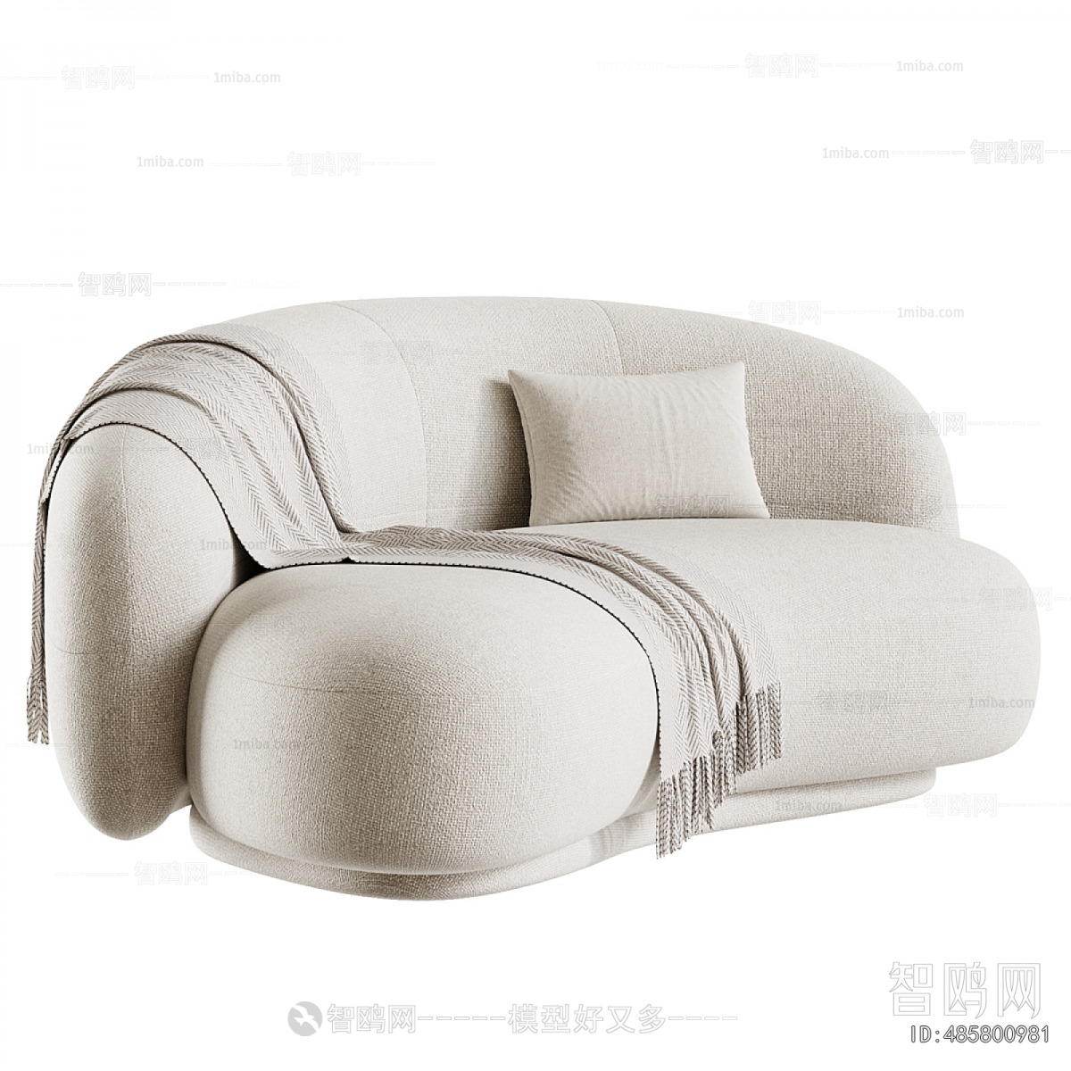 Modern Curved Sofa