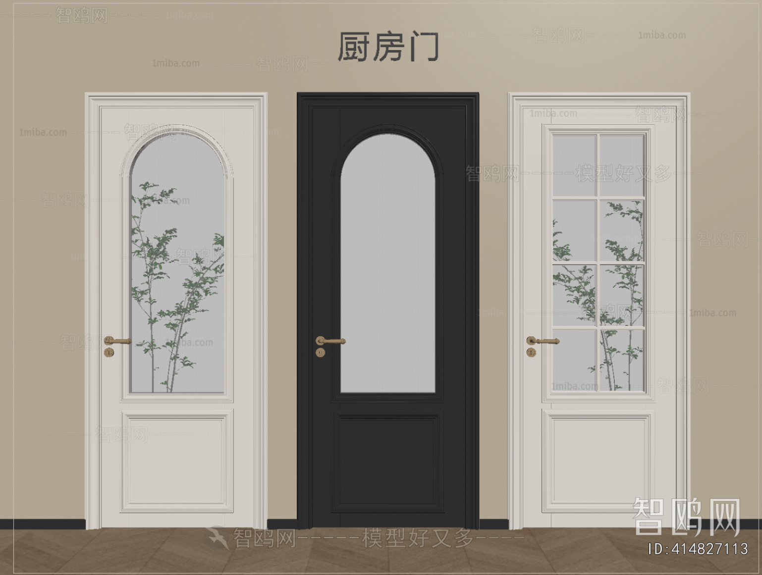 French Style Single Door