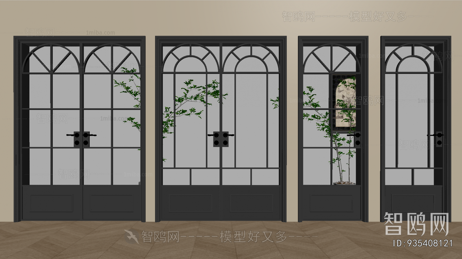 French Style Single Door