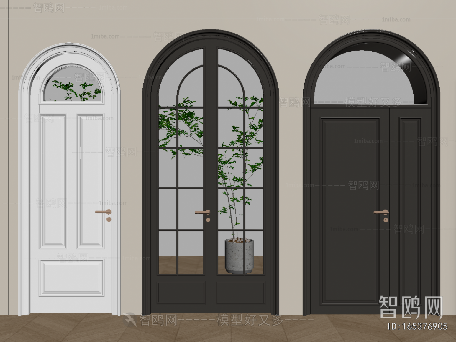 French Style Double Door