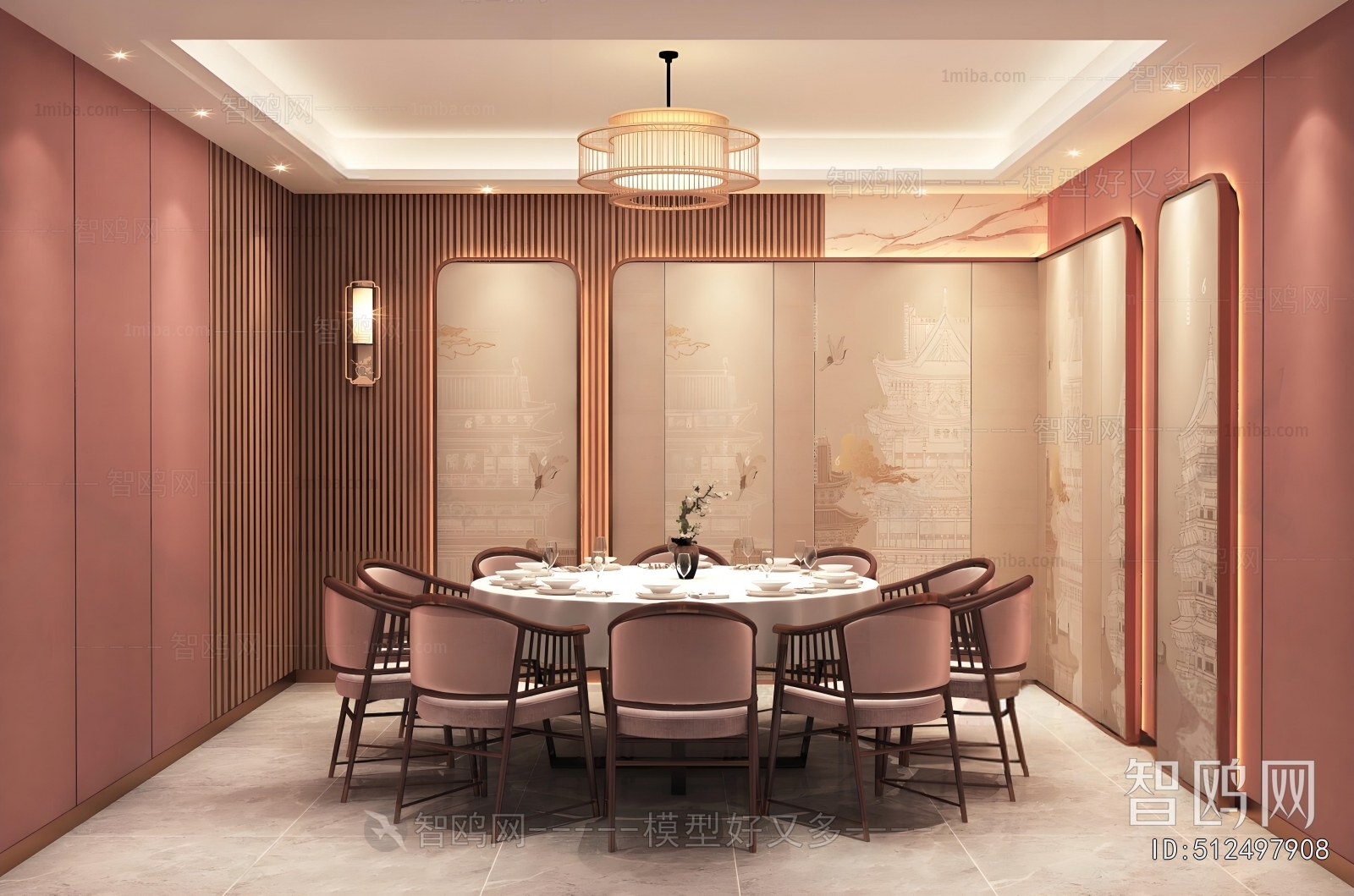 New Chinese Style Restaurant Box