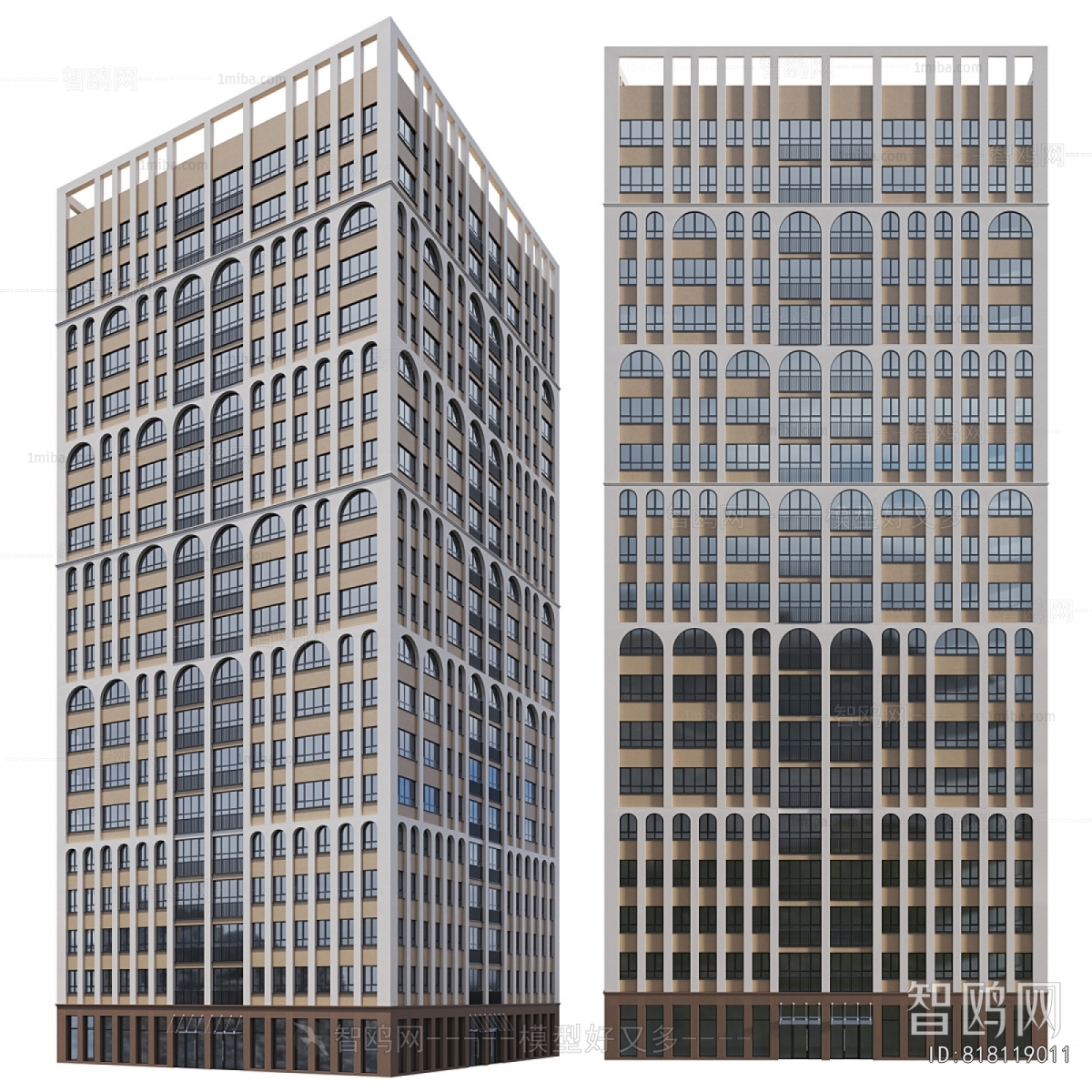 Modern Appearance Of Commercial Building