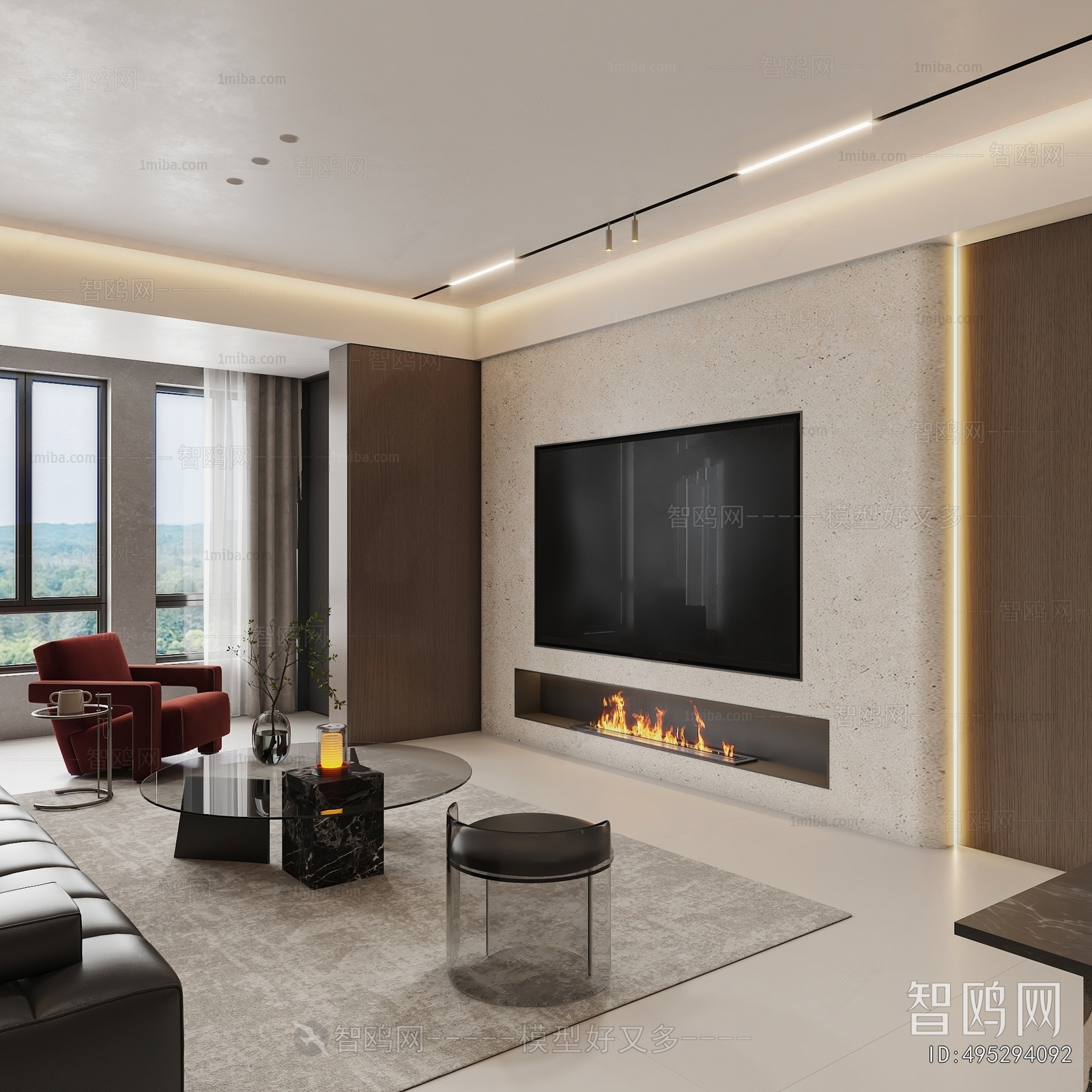 Modern A Living Room