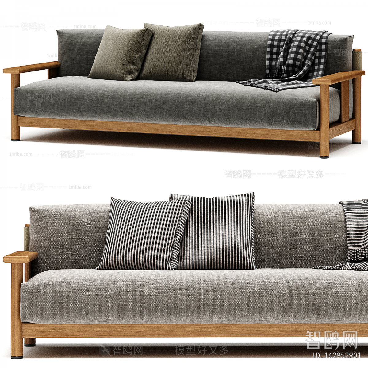 Modern Three-seat Sofa