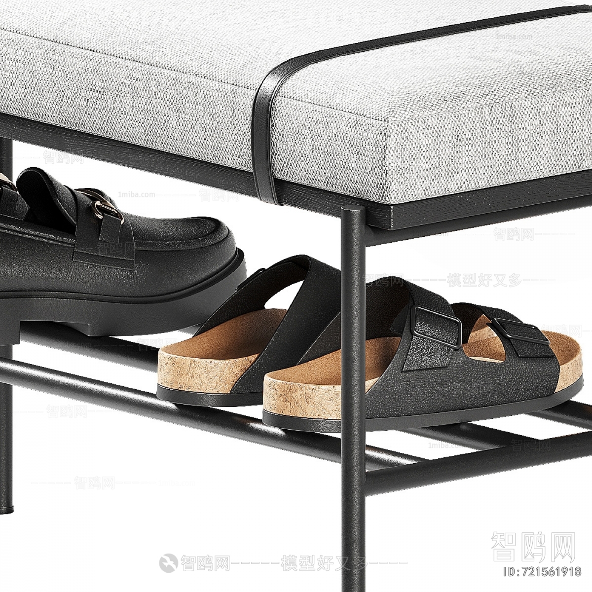 Modern Stool For Changing Shoes