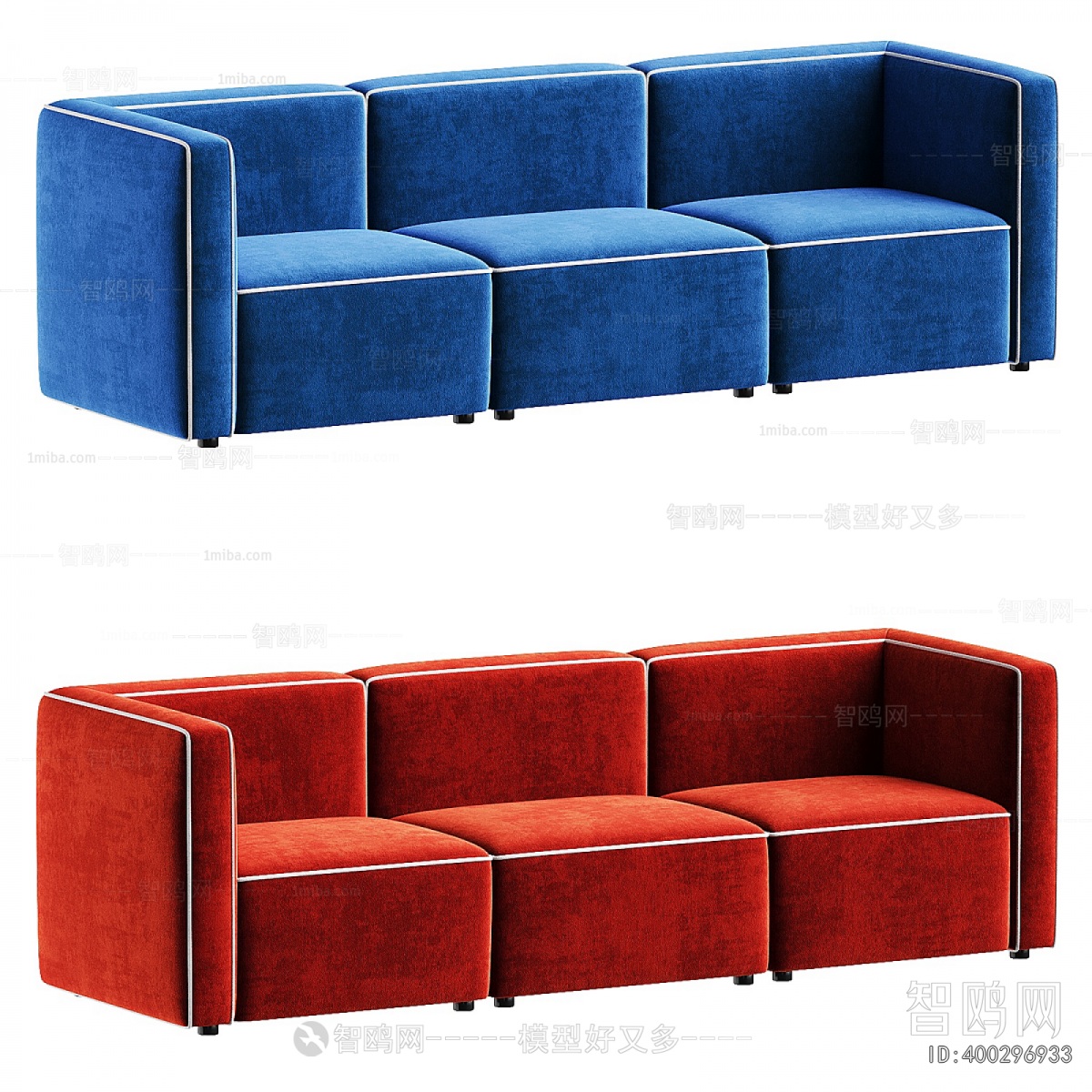Modern Three-seat Sofa
