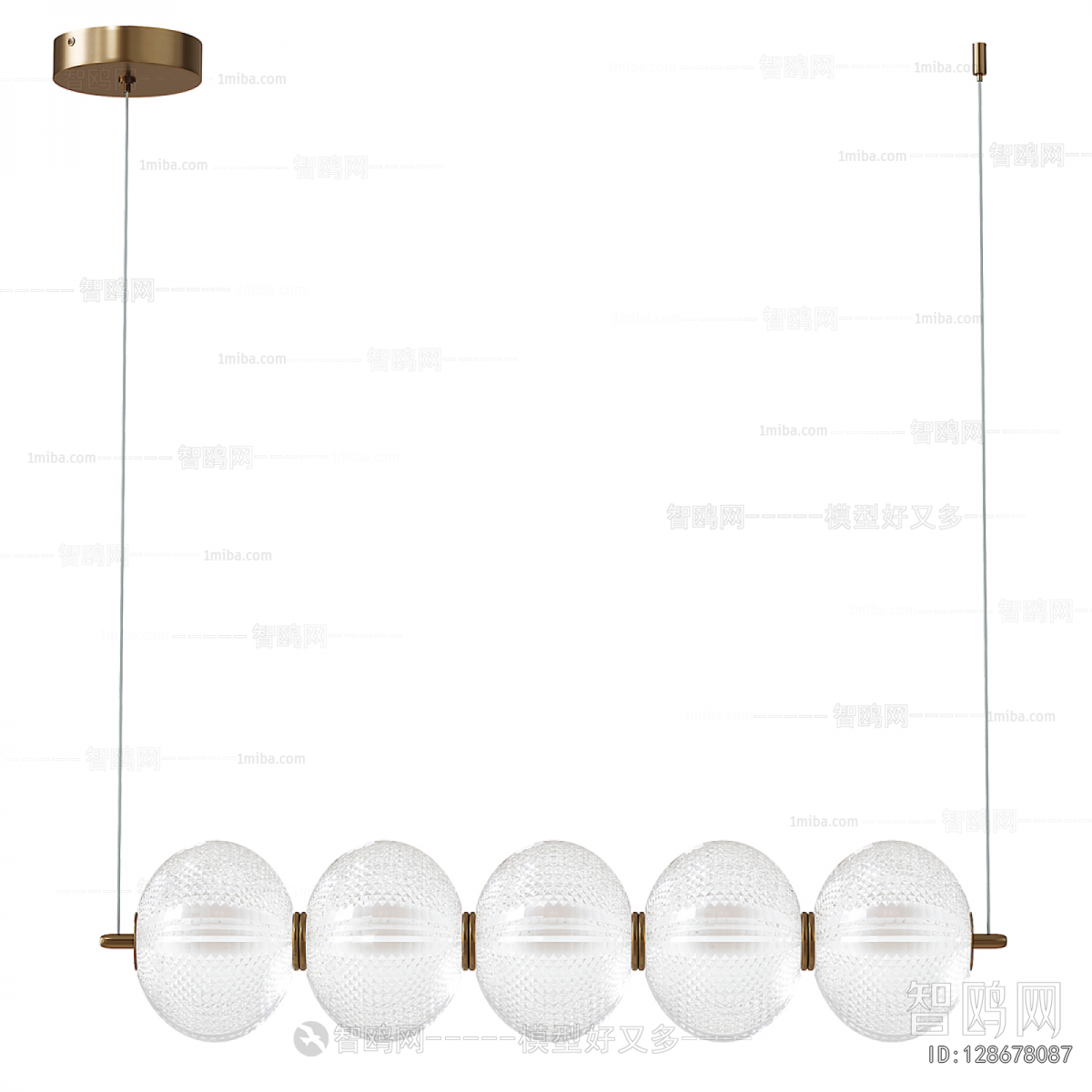 Modern Long Chandelier