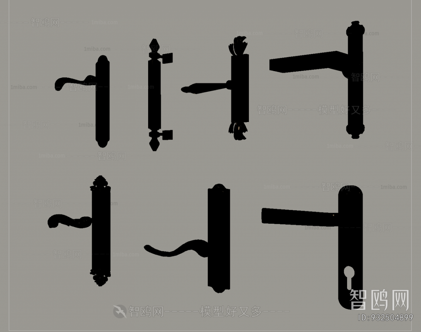 French Style Door Handle