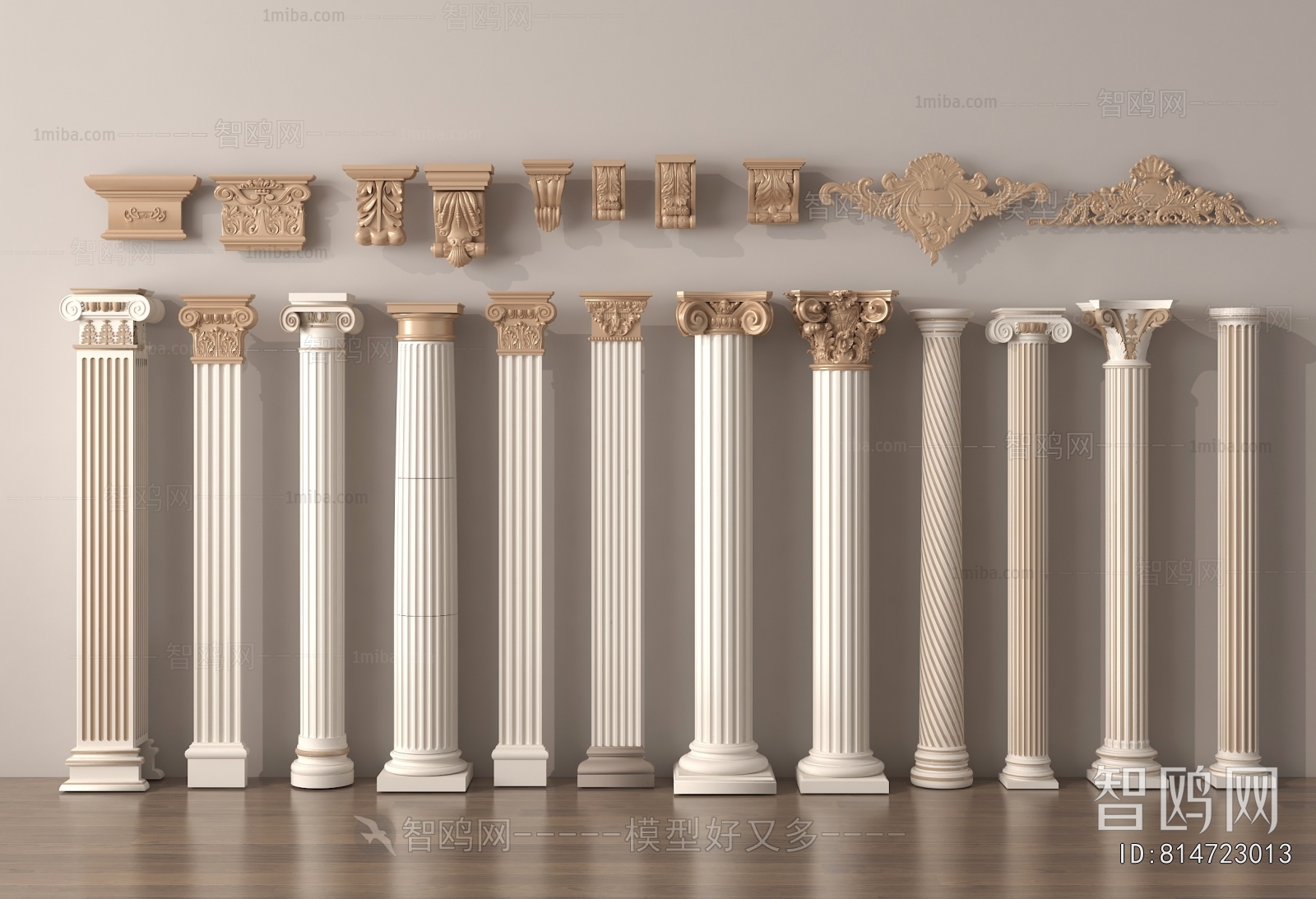 European Style Roman Pillar