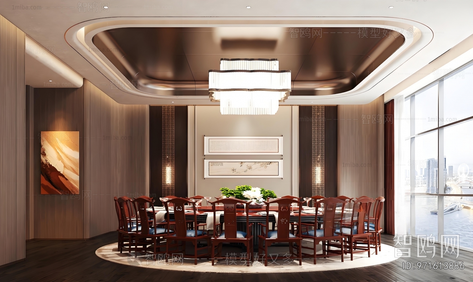 New Chinese Style Restaurant Box