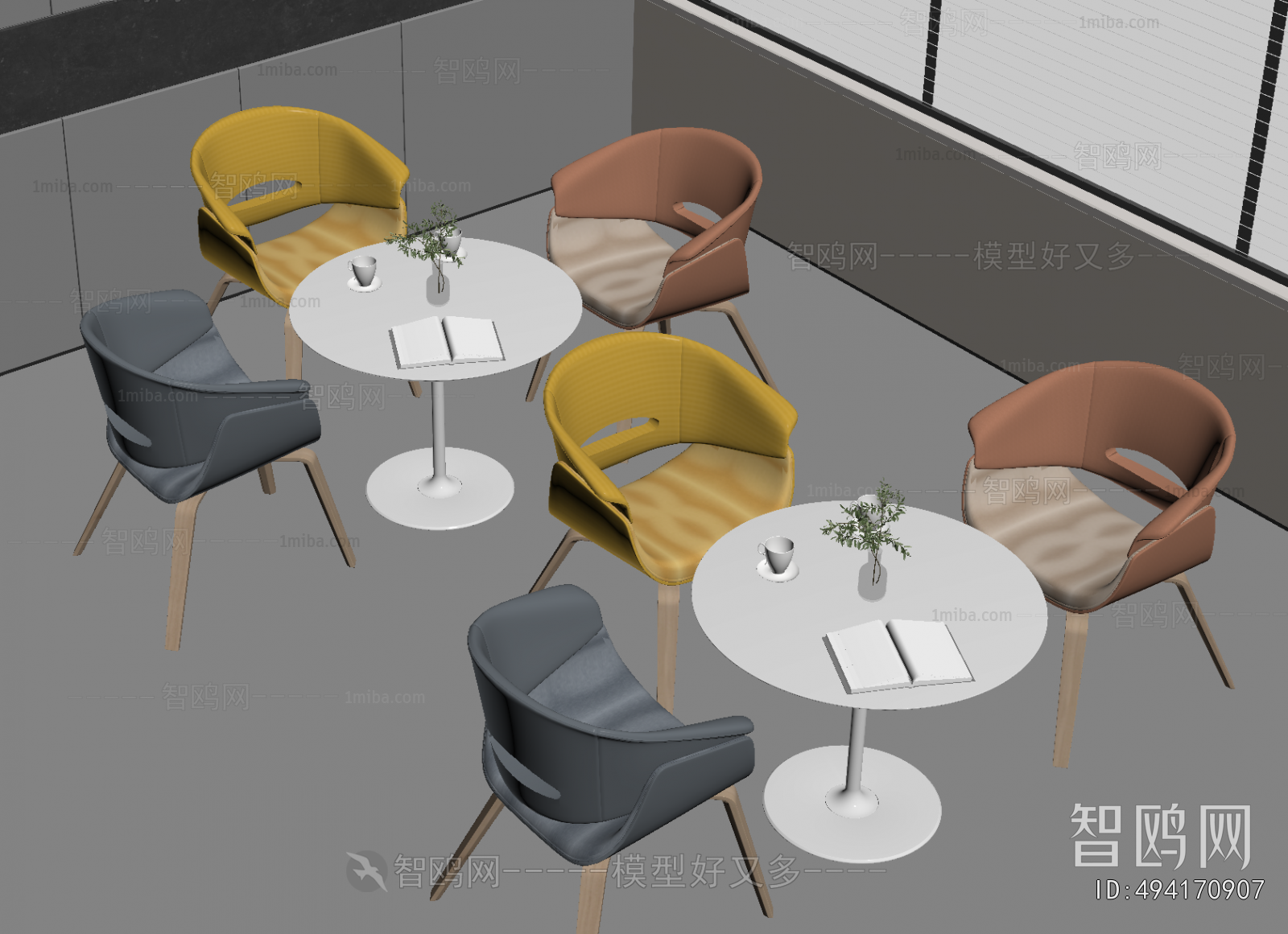 Modern Leisure Table And Chair