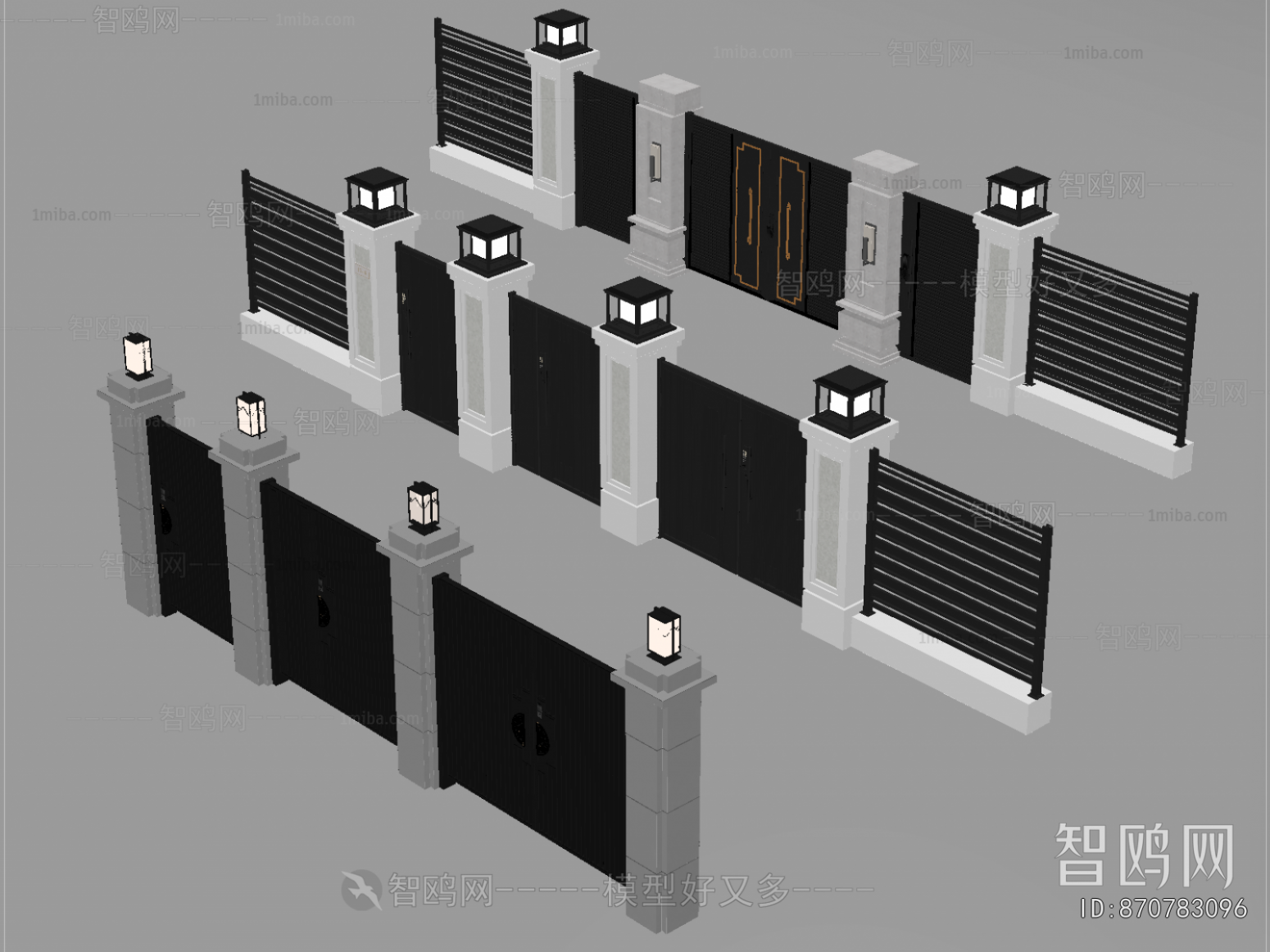 New Chinese Style Gate