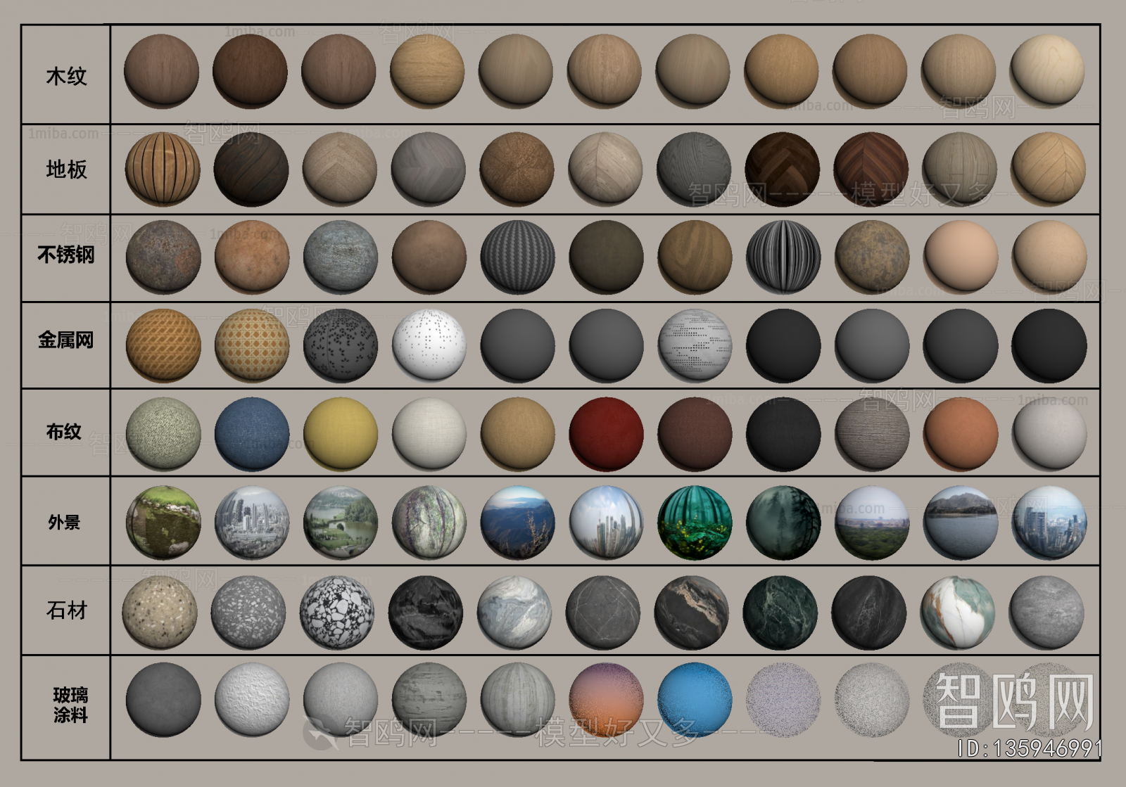 Modern Wall/floor/ceiling