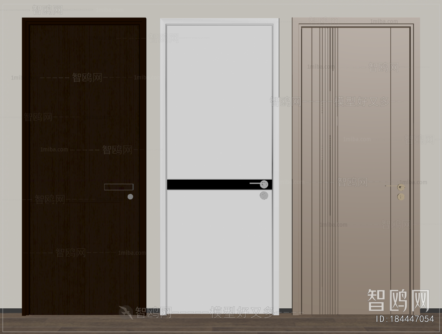 Modern Single Door