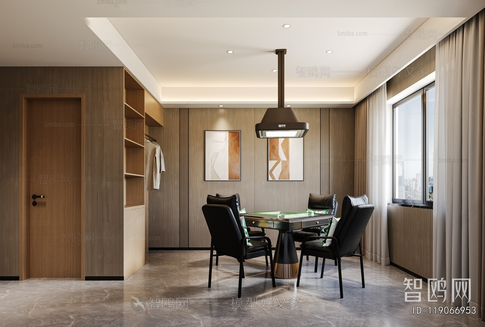 Modern Chess And Card Room