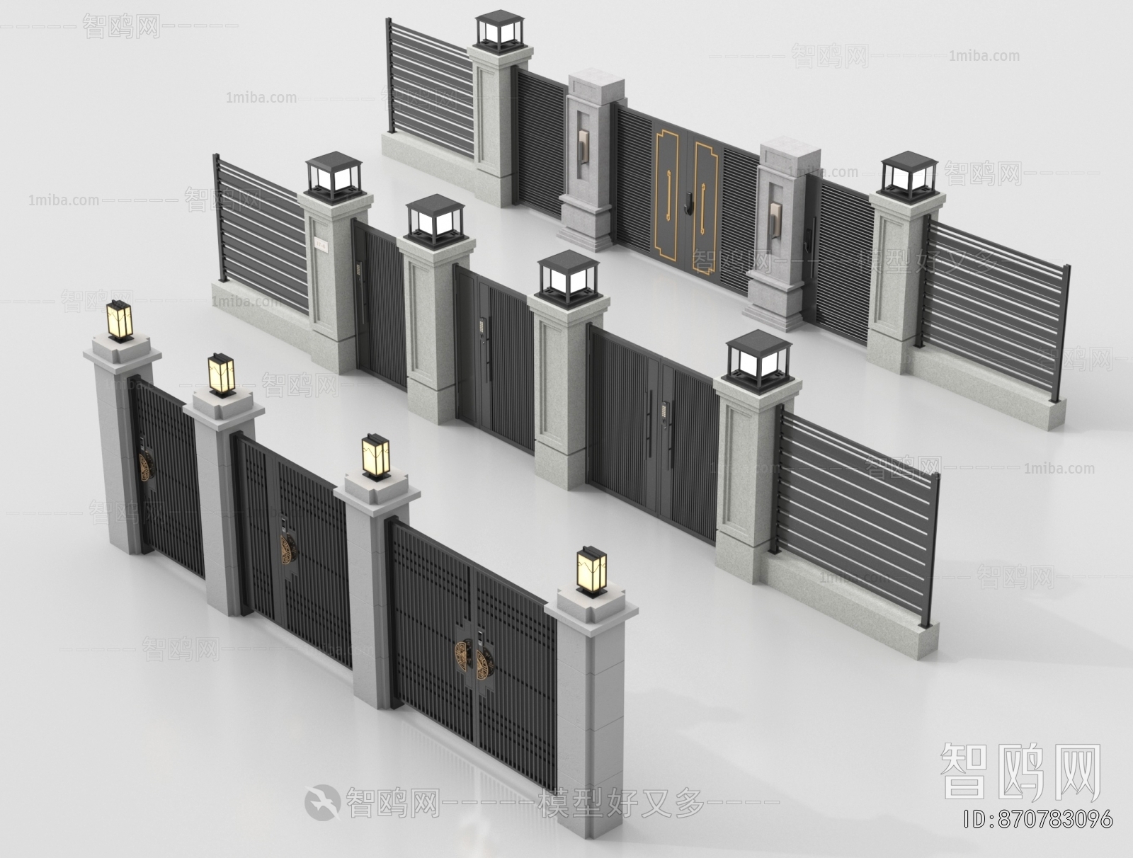 New Chinese Style Gate