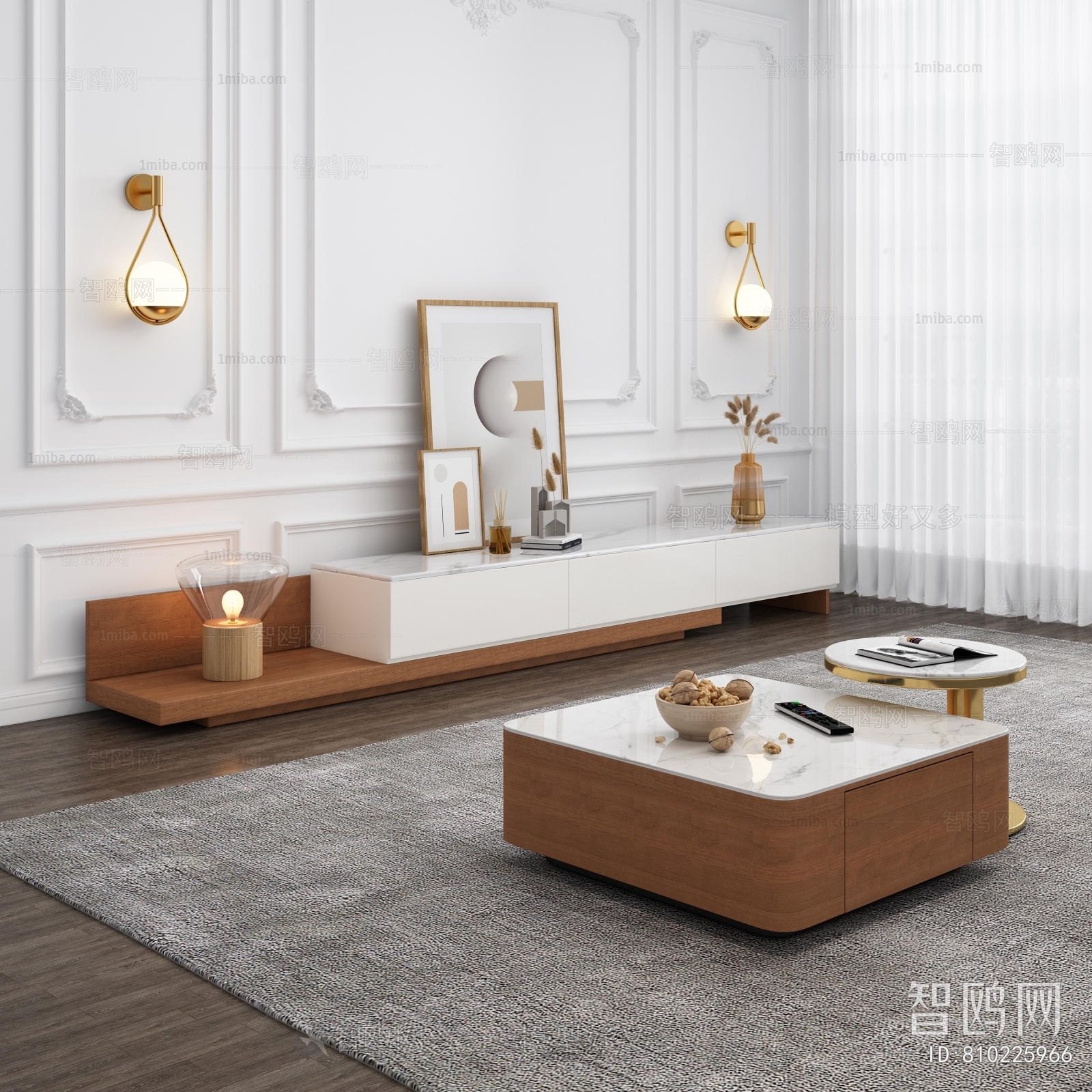 Nordic Style TV Cabinet