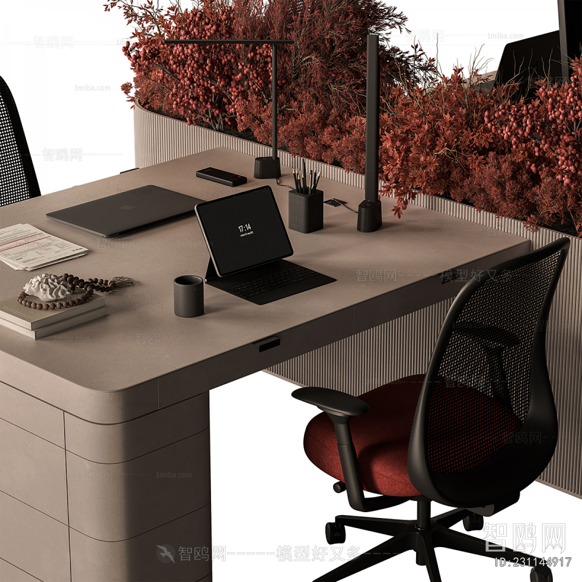 Modern Office Desk And Chair
