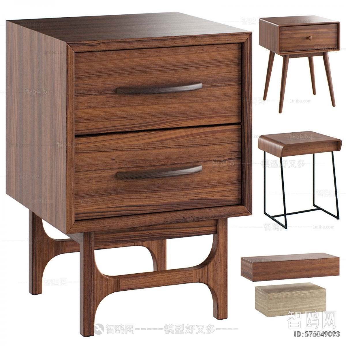 Modern Bedside Cupboard