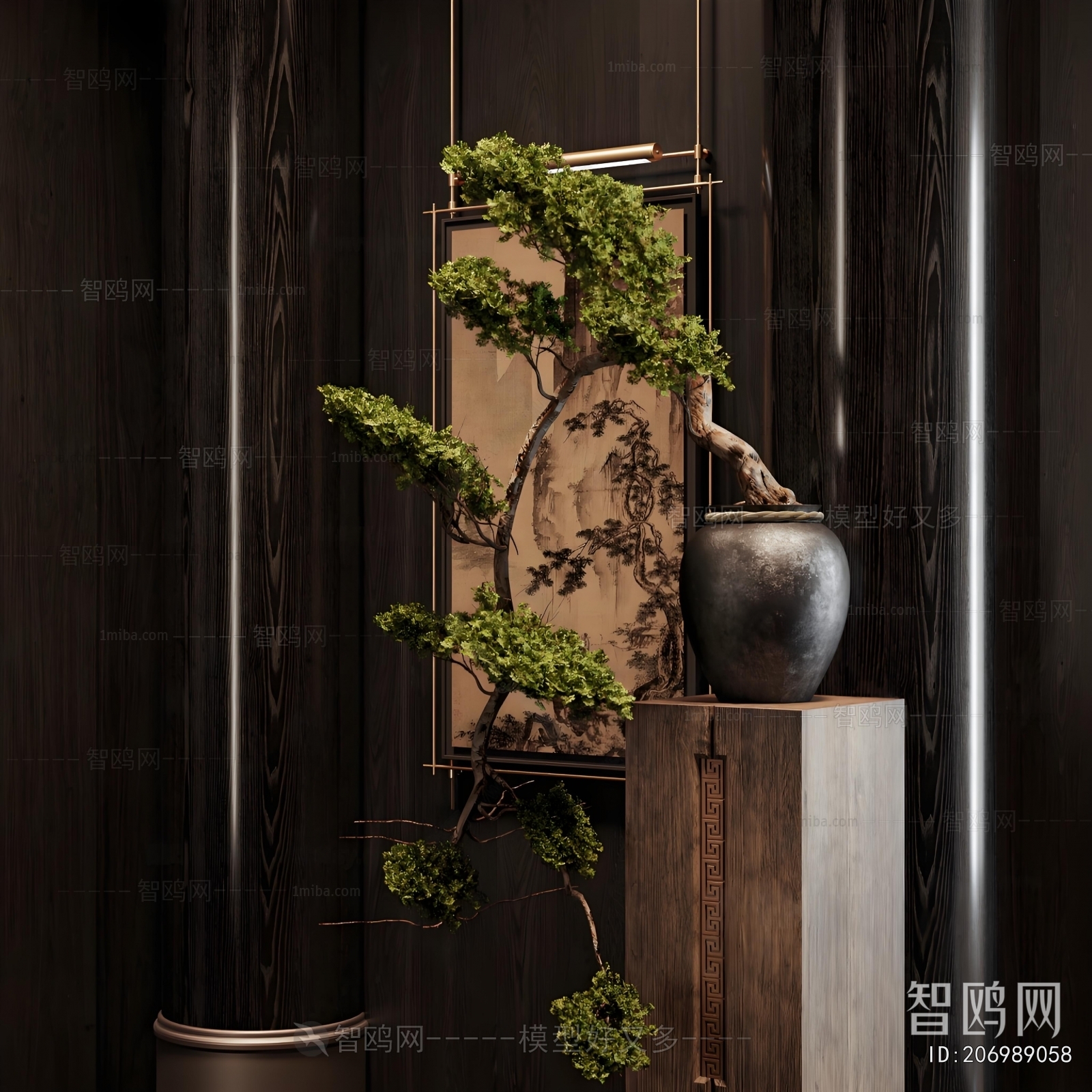 New Chinese Style Bonsai