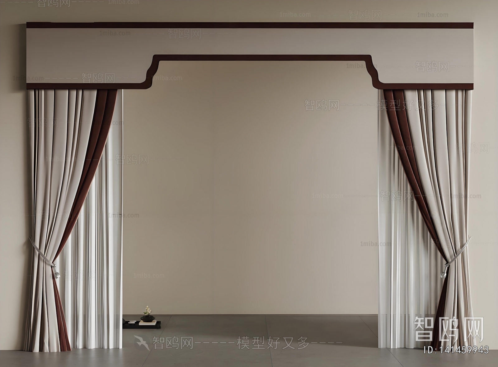 New Chinese Style The Curtain