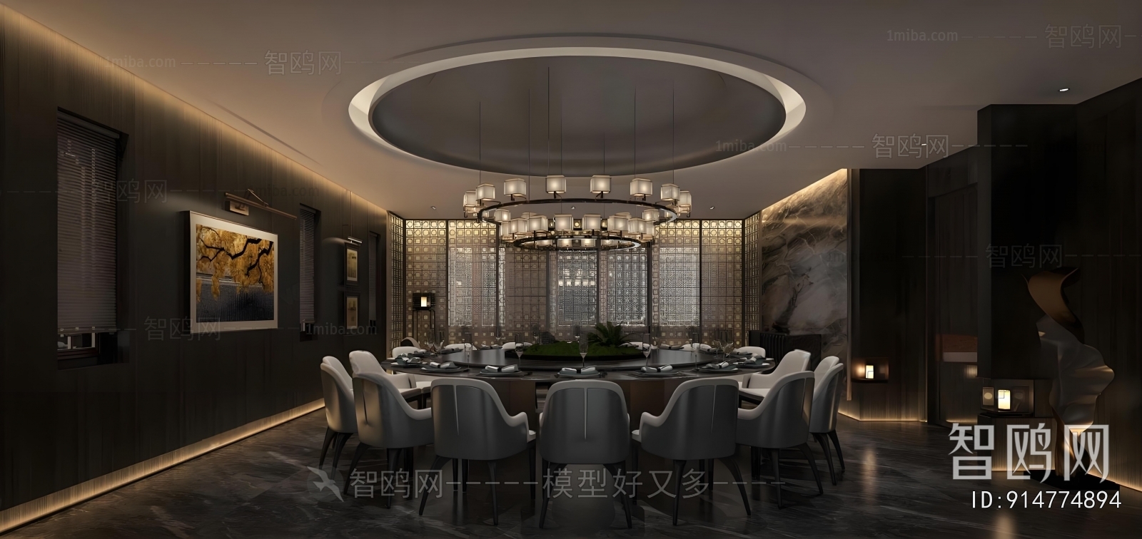 New Chinese Style Restaurant Box