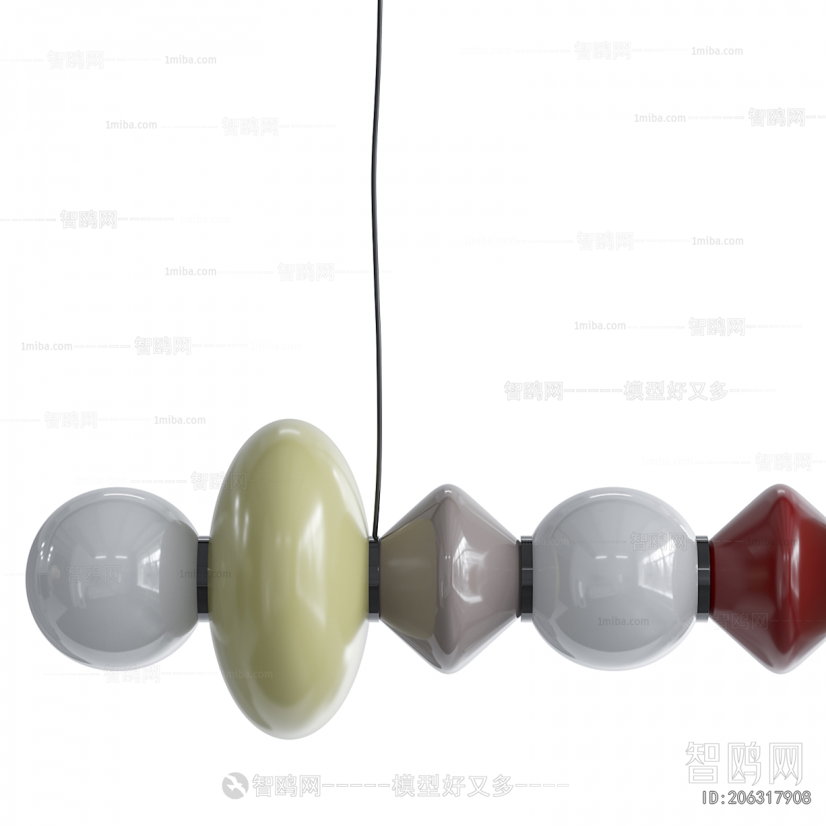 Modern Long Chandelier