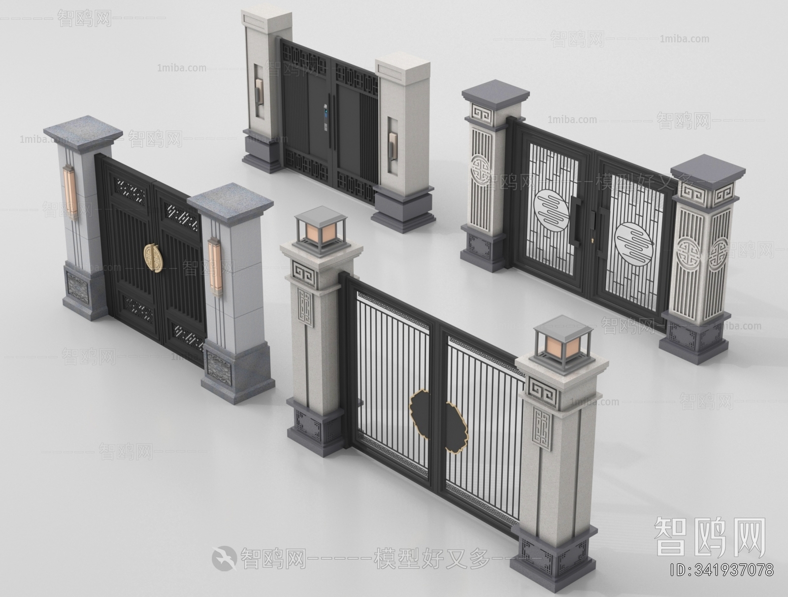 New Chinese Style Gate