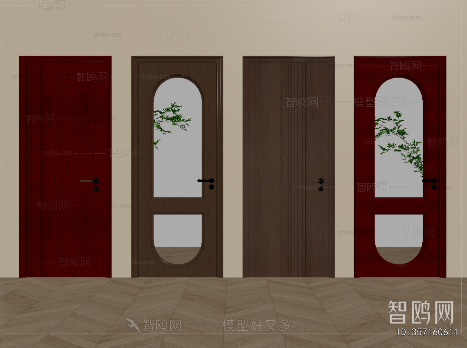 French Style Single Door