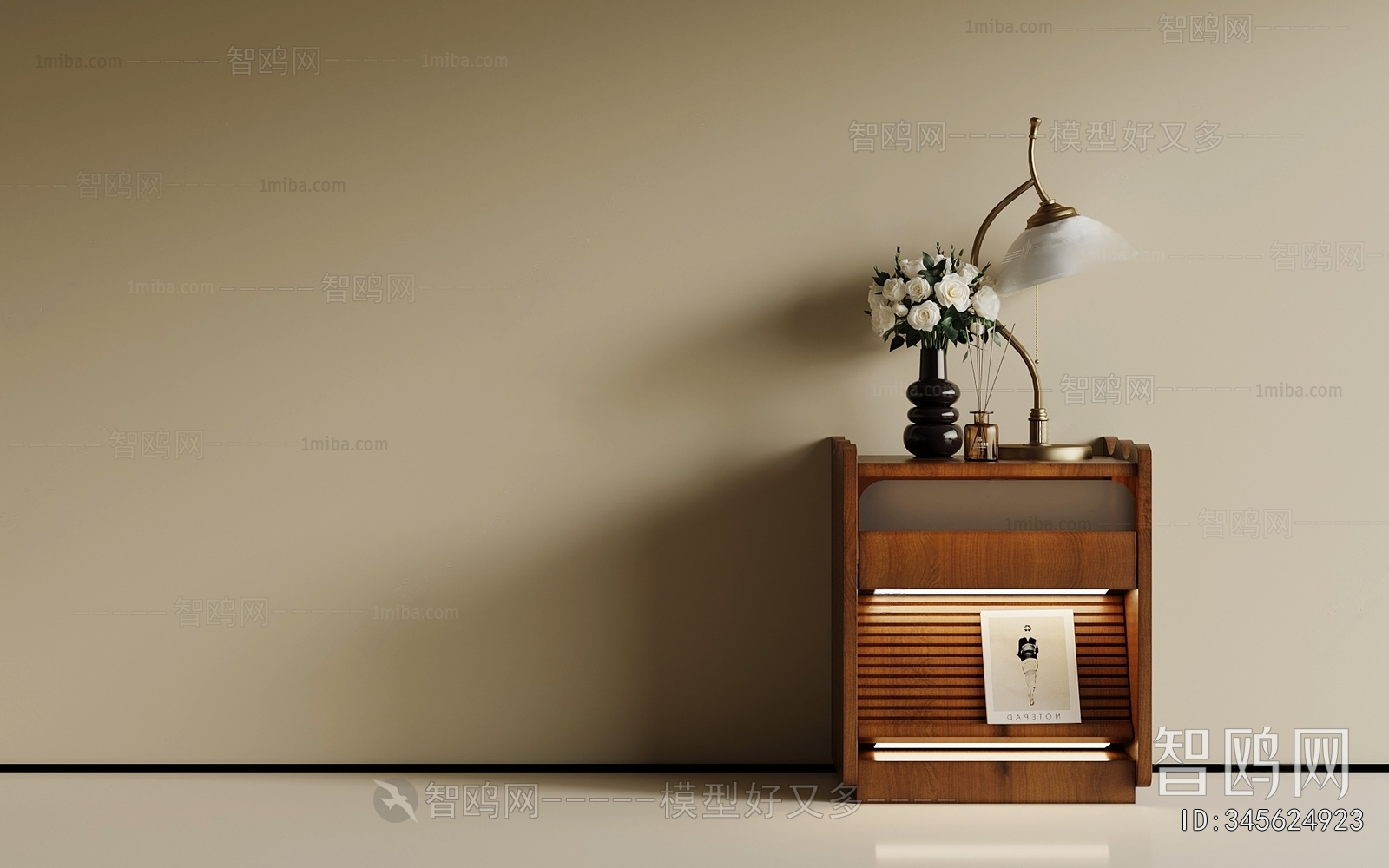 Modern Bedside Cupboard