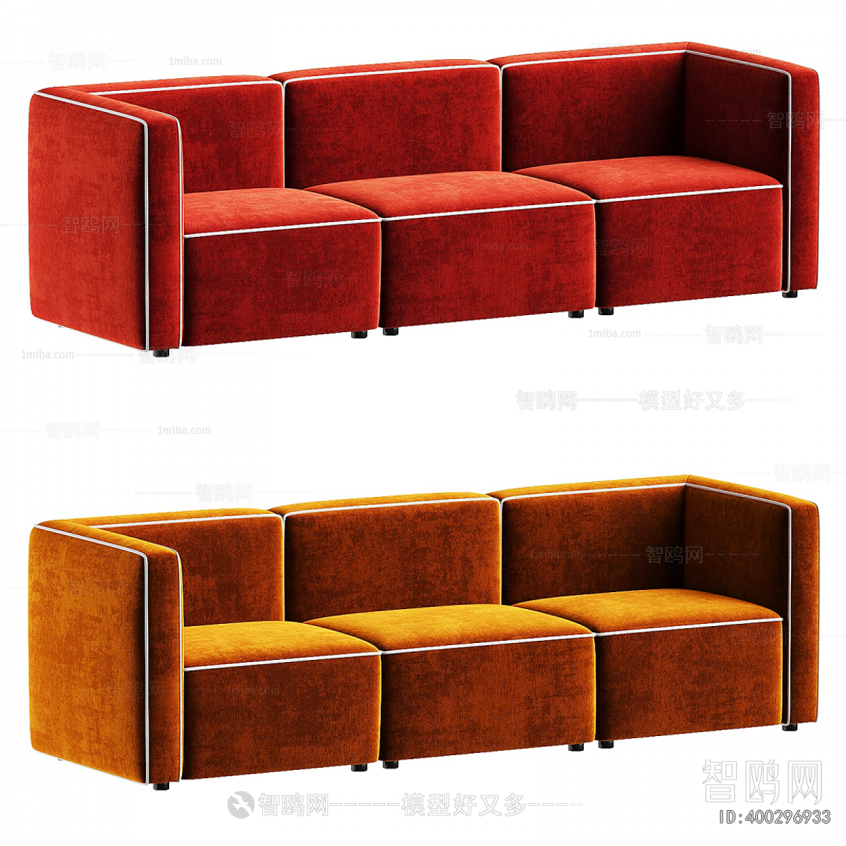 Modern Three-seat Sofa